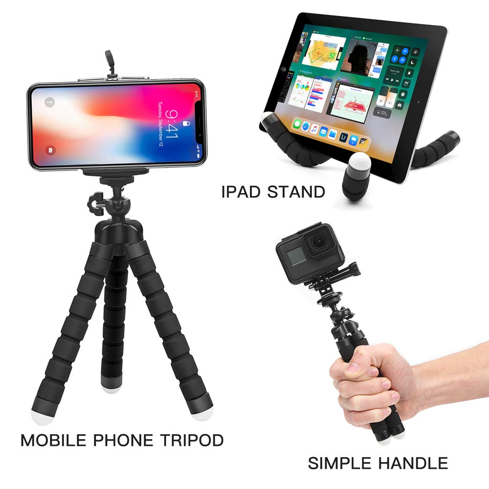 Hot Universal Mobile Phone Clip U-Shaped Holder Mount Bracket Adapter for Smartphone Camera Tripod Stand Mount Adapter