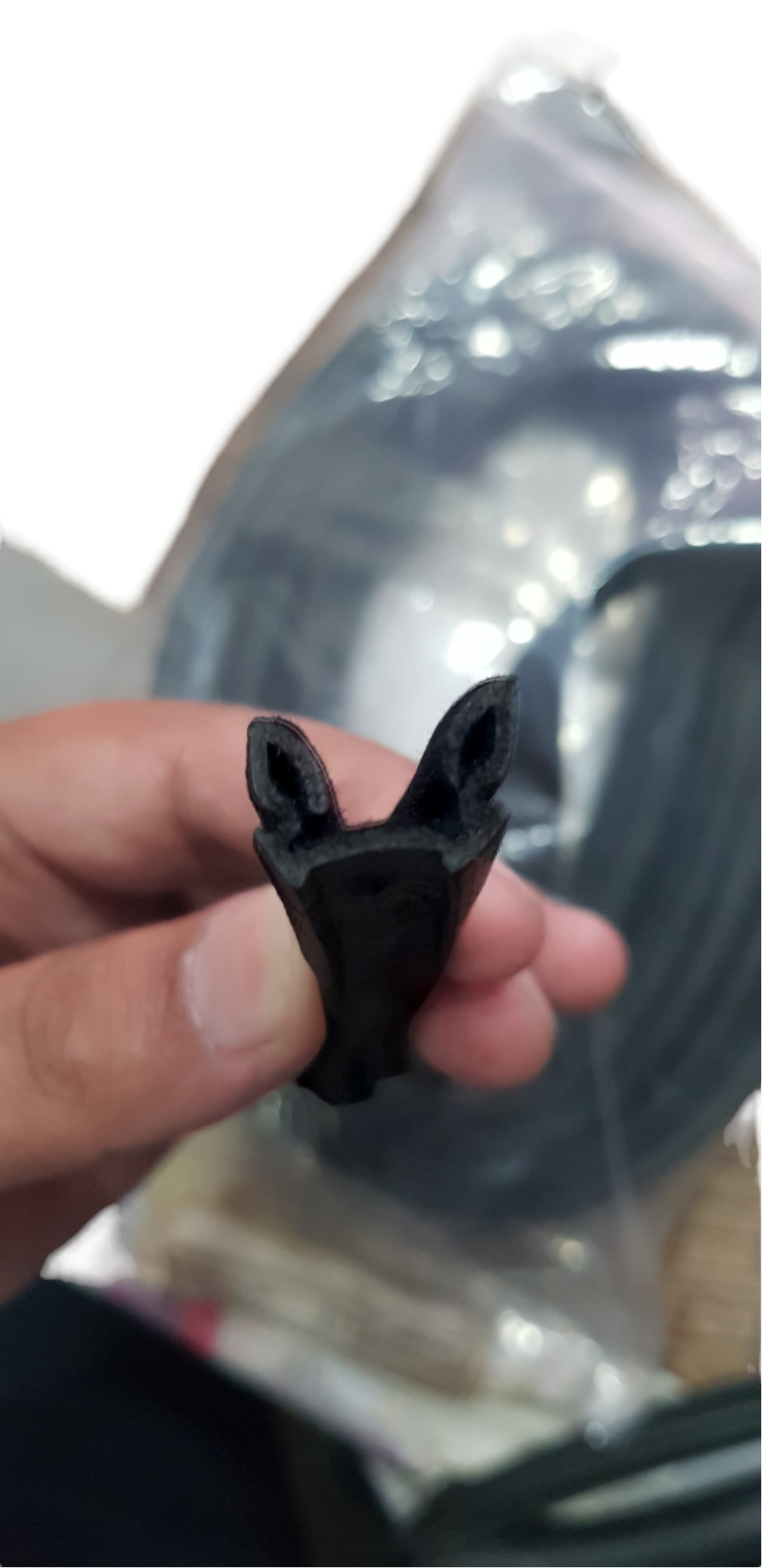 Door Glass Channel For Suzuki Mehran 2 Pc For 2 Gates Special Soft ...