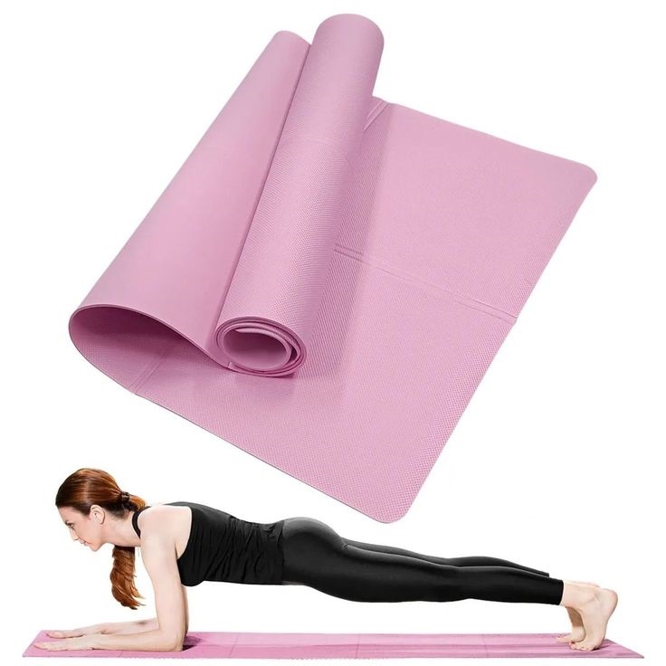 6mm Anti Slip Yoga Mat for Women and Men, Best Quality Exercise Mat