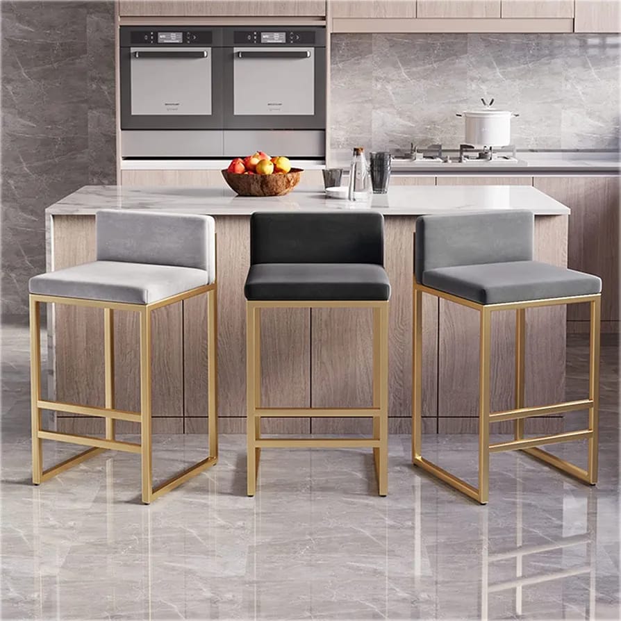 Kitchen Chairs/ Bar Stool  Counter Height Modern Dining Chair,  for Kitchen, Dining, Bedroom, Living Room