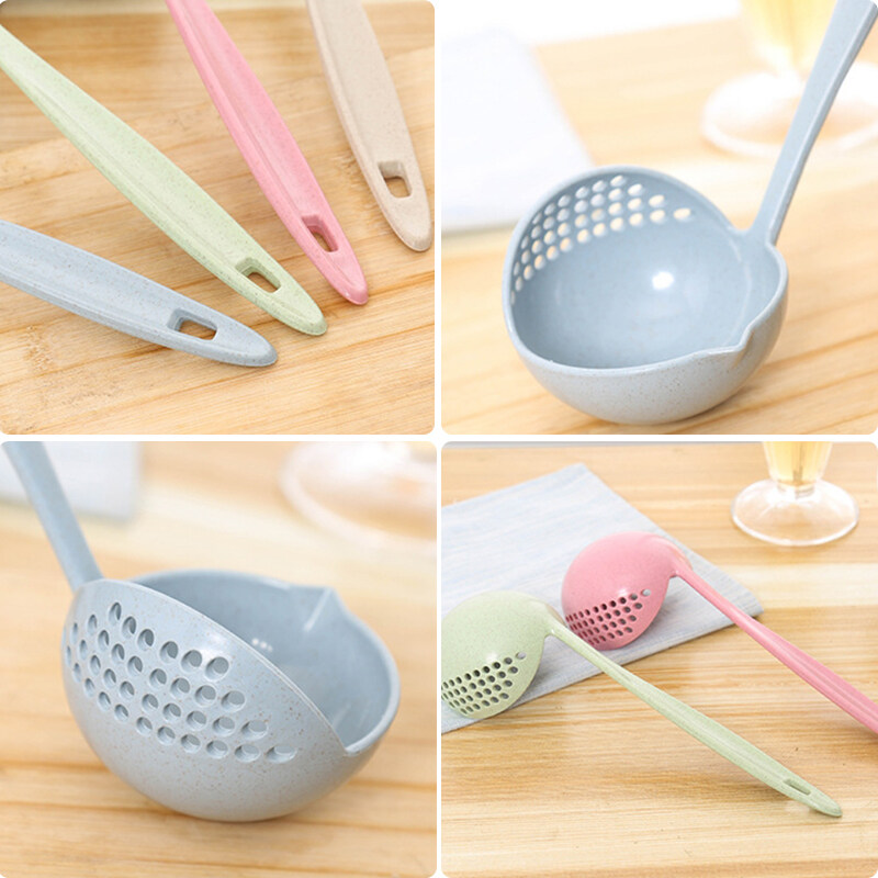 2-in-1 Creative Stainless Steel Straining Ladle,detachable Filter ...