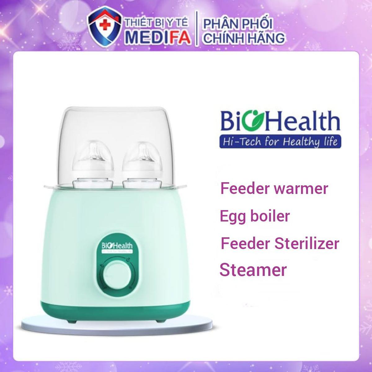 BioHealth feeder Sterilizer, feeder warmer, egg boiler, steamer