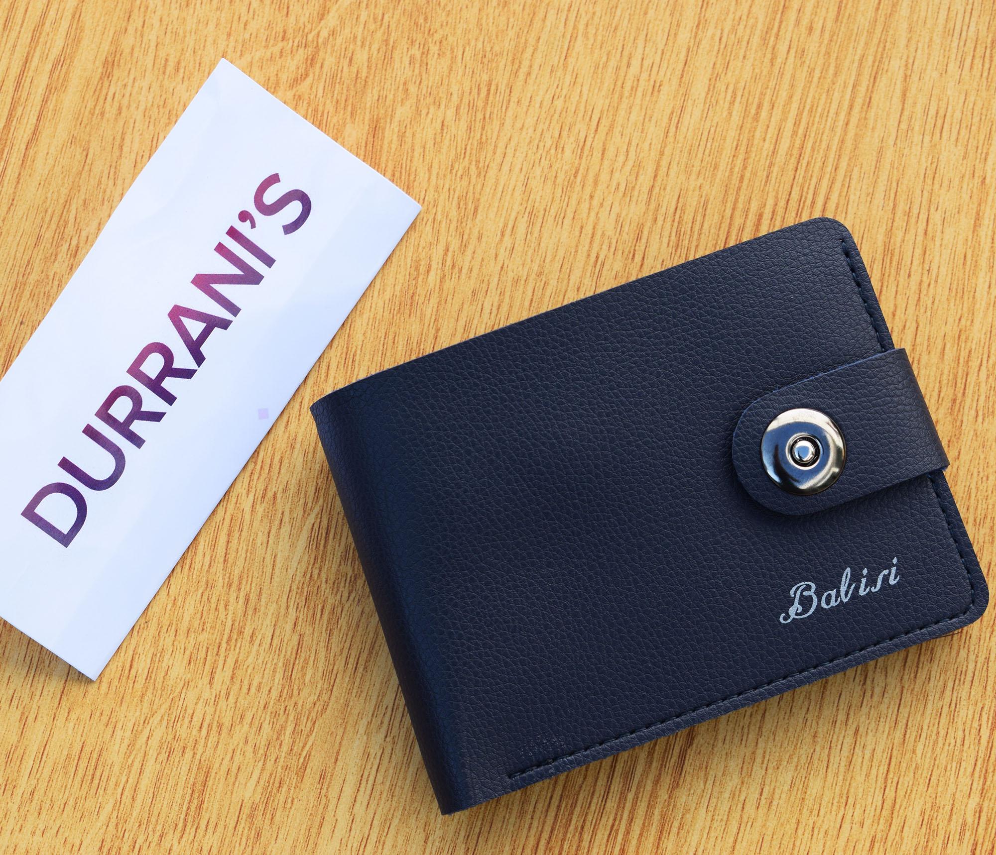 Small PU Pocket Friendly Wallet for Men