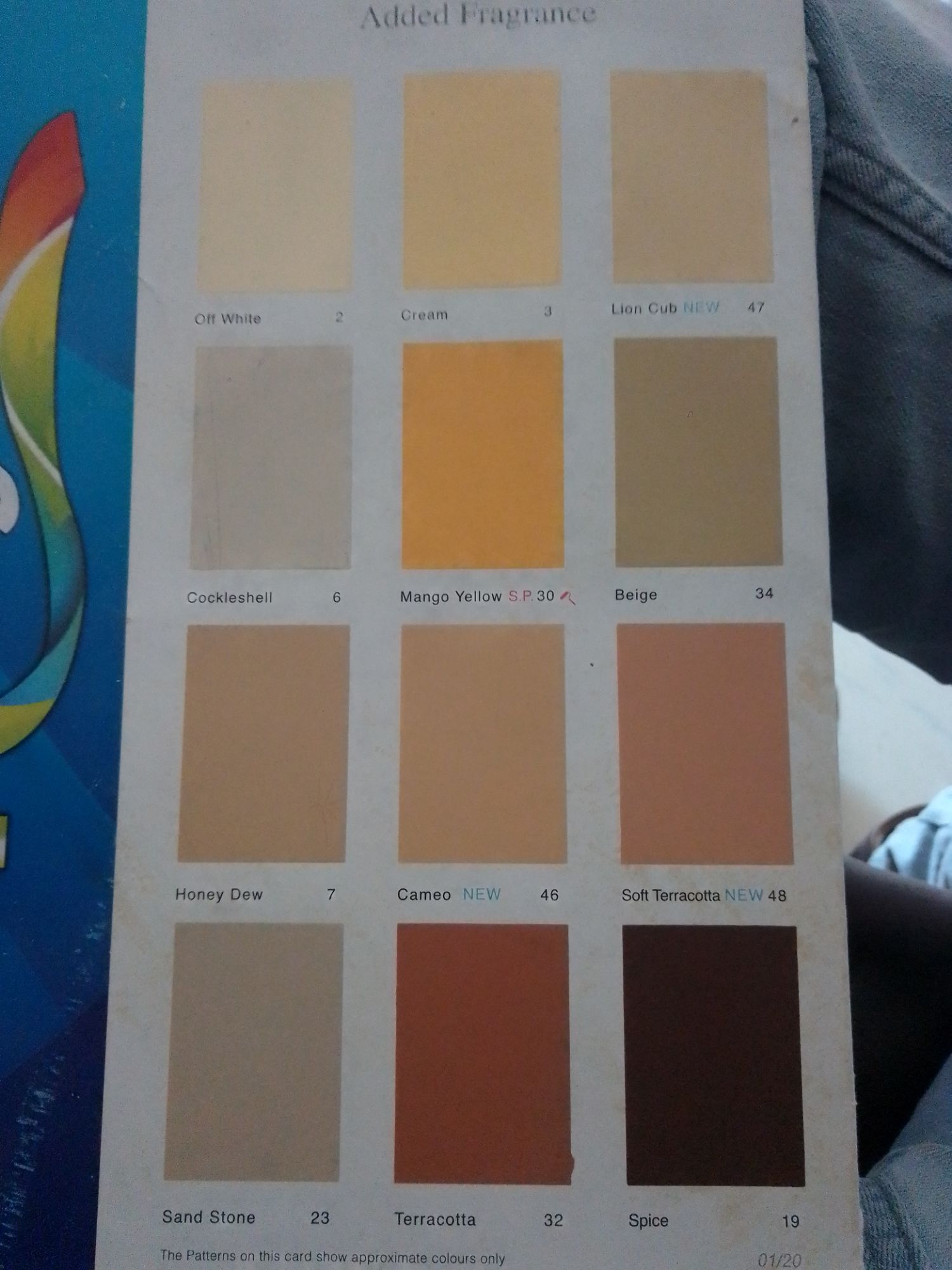 Super Emulsion Wall paints, 30 Different shades Quarter Pack,