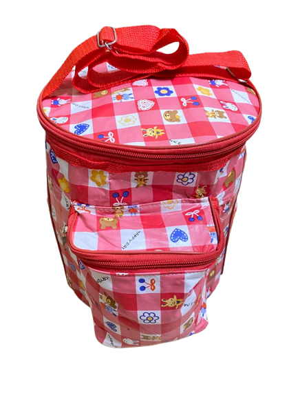 Baby Diaper bag Round Shape Baby Bag For Diaper & Accessories - Circle for Newborn Baby Multicolour