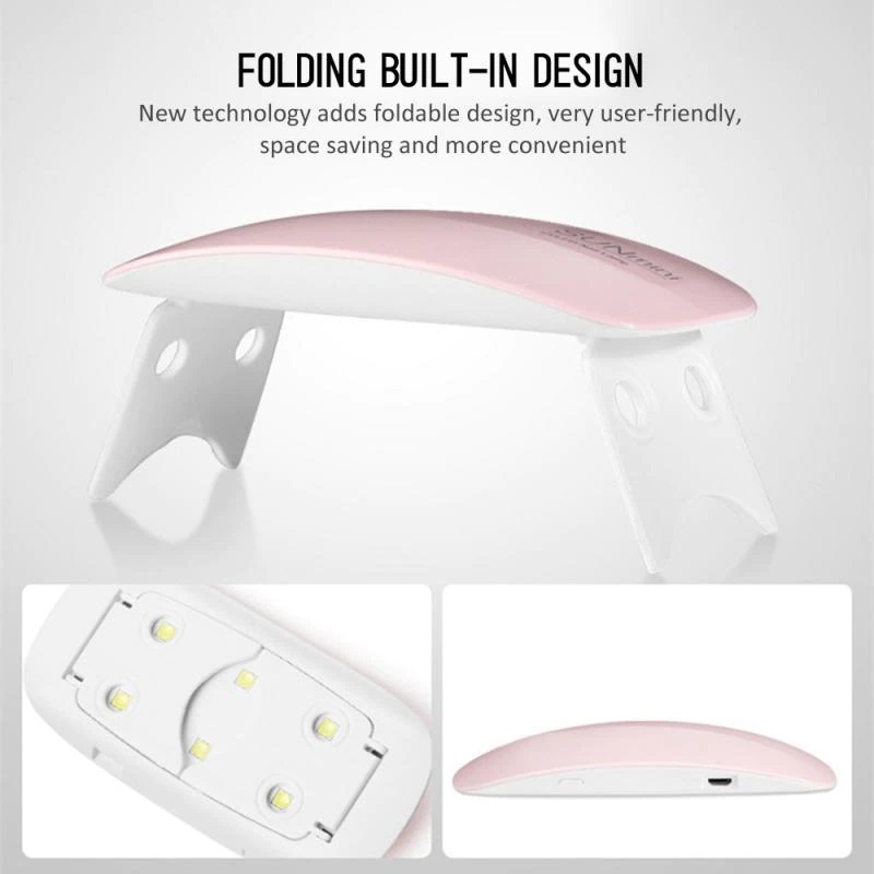 💅 SUN Mini UV LED Nail Lamp  Portable Gel Nail Dryer | Fast Curing | Professional Manicure Tool