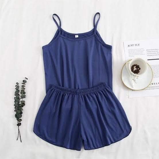 Camisole Set Nighty Short wear Top and Shorts Soft and comfortable best for night wear & inner wear  Premium Matte Nighties For Women Sleeping Suit Lingerie Sleepwear Night wear For Women, Ladies & Girl