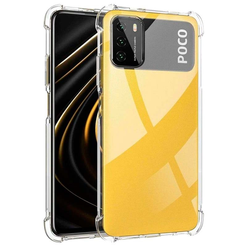 Xaiomi Redmi Mi Poco M3 Back Cover Transparent Soft Silicone