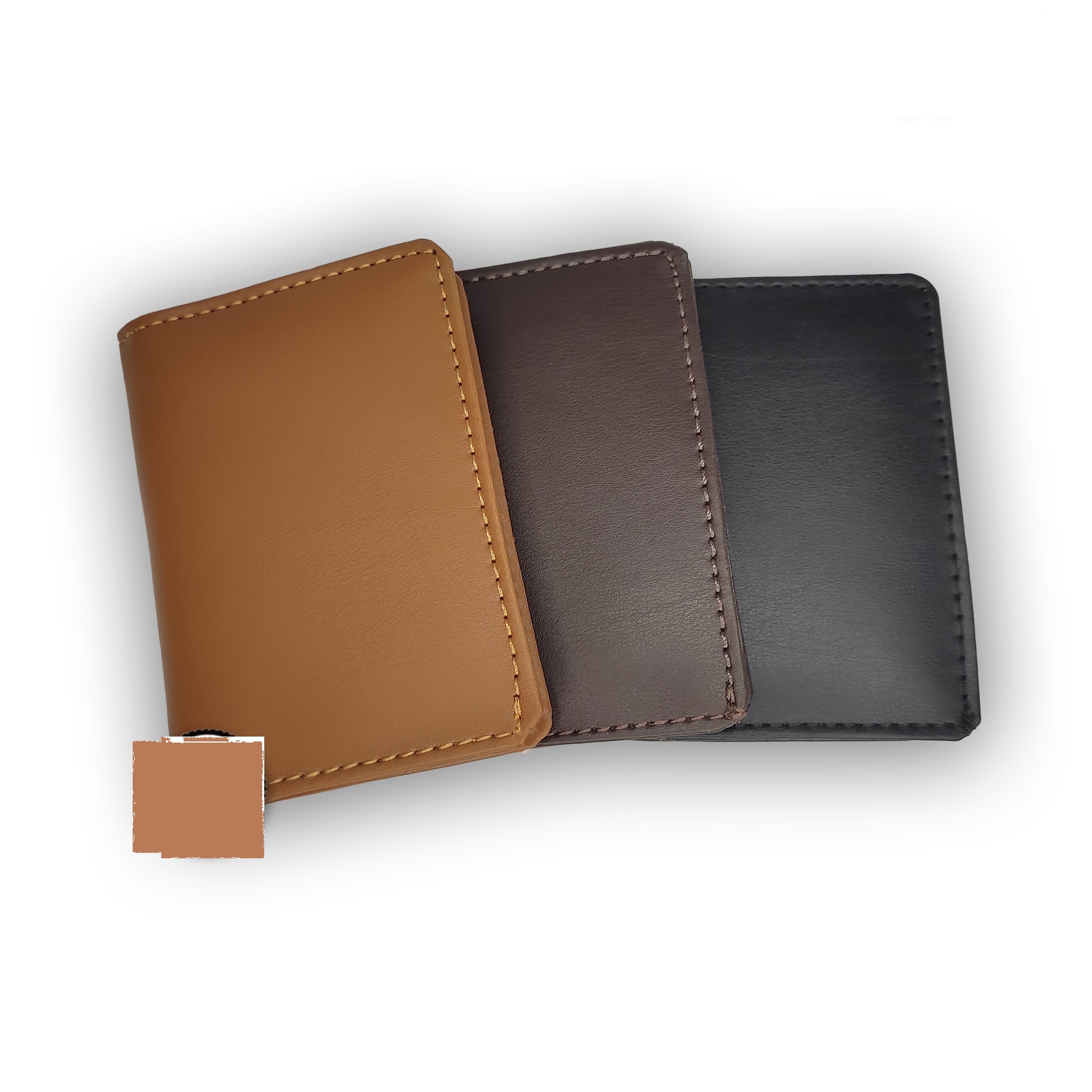 Slim Stylish Card Holder Wallet for Men Without Button - High Quality Rexine