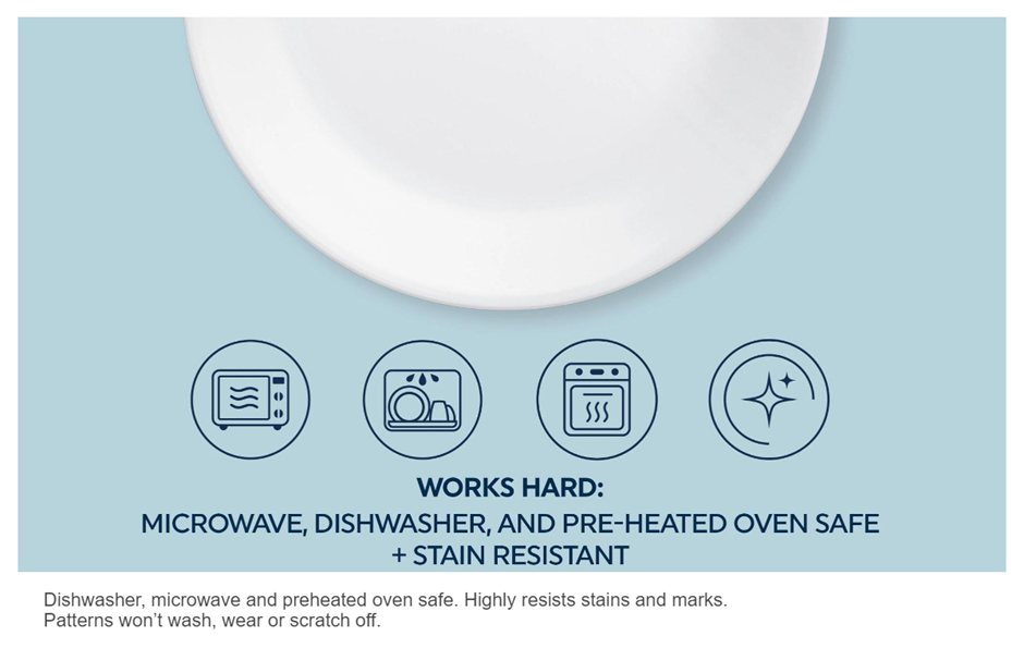 Corelle Lia 16-piece Dinner Set, Dining Set, Dinner ware