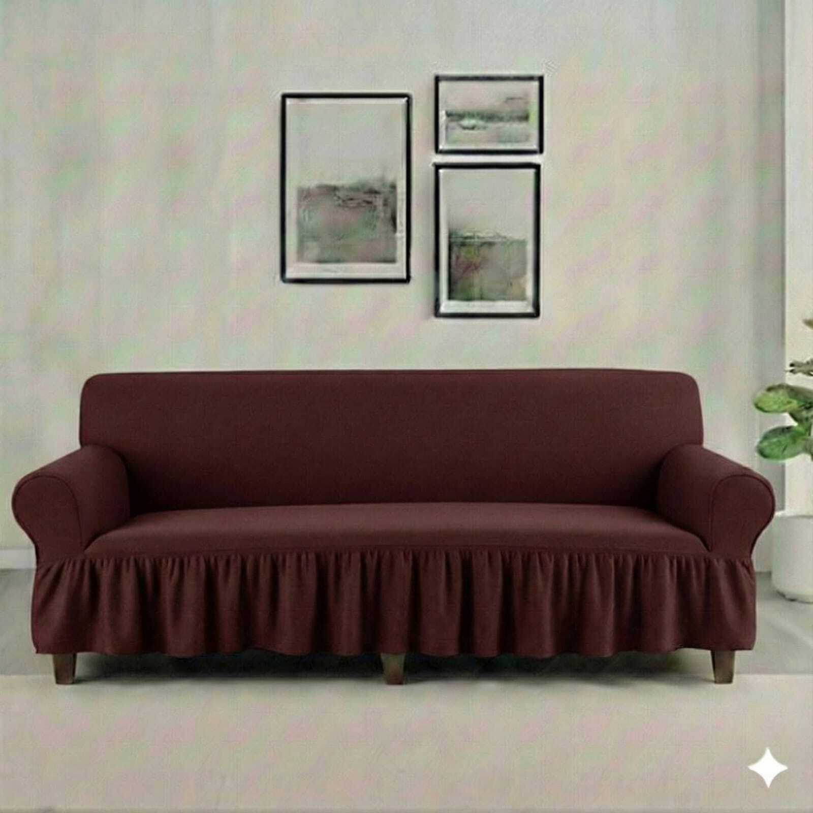 Turkish Style Sofa Cover / Stretchable Sofa Covers with Best Quality / ALL SIZES ARE AVAILABLE