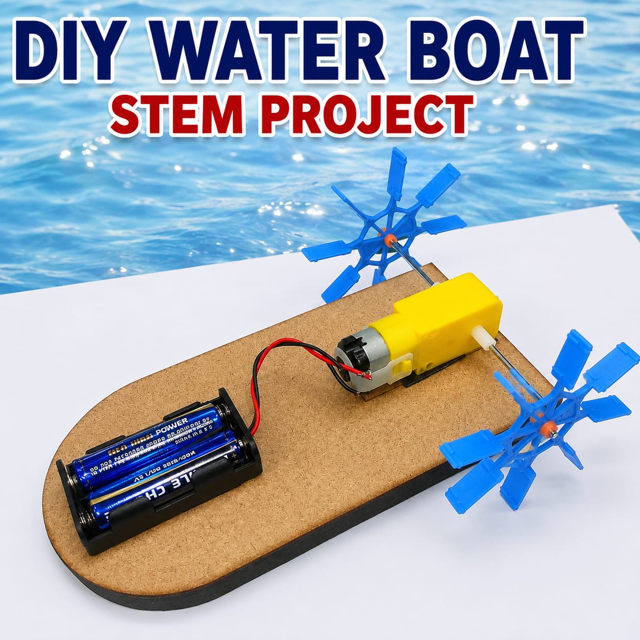 DIY Water boat Stem Project.
