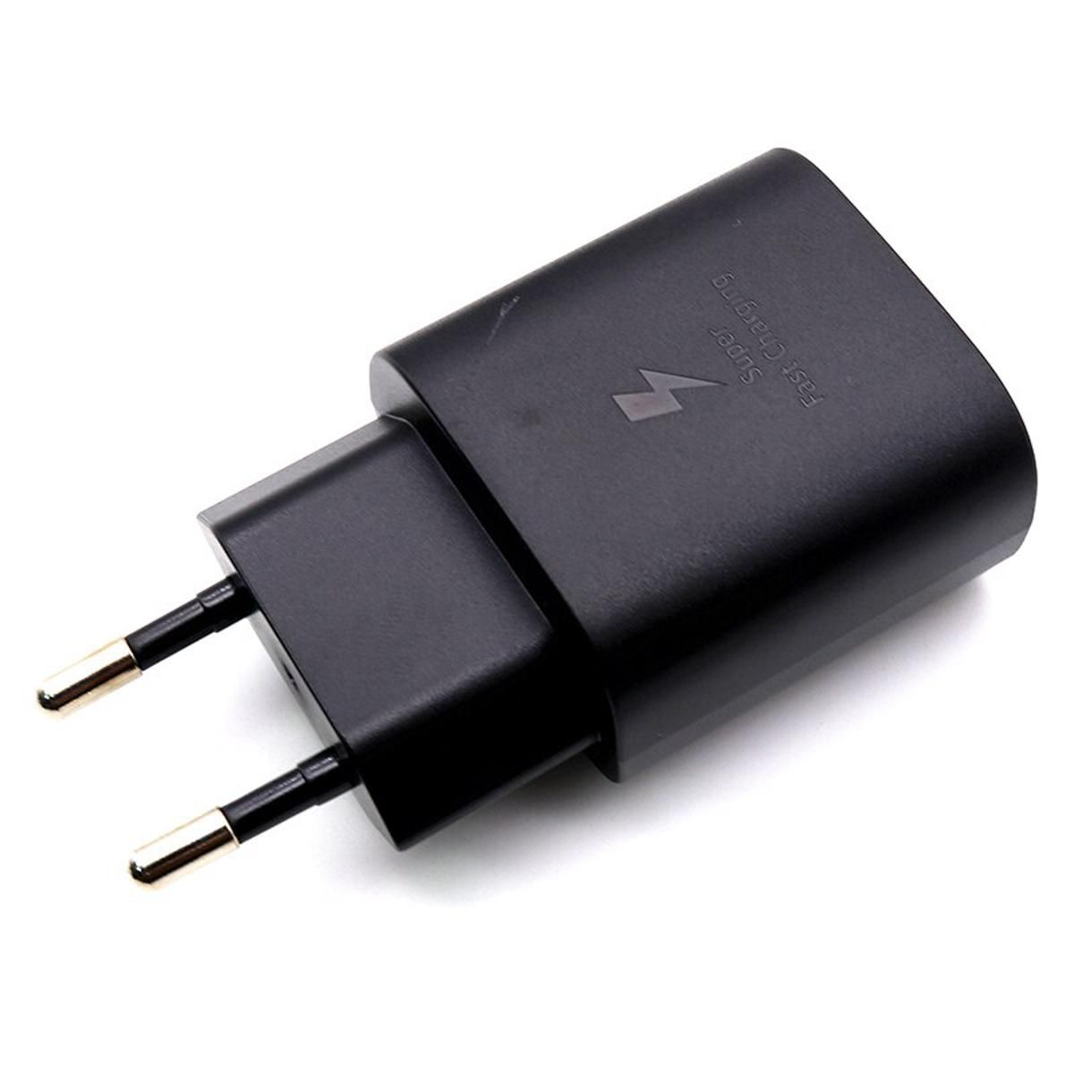 Original Samsung S21 S20 25W Super Fast Charger USB Type C Pd Quick Charging Double Type C Cable for Galaxy Note 20 Ultra Note10