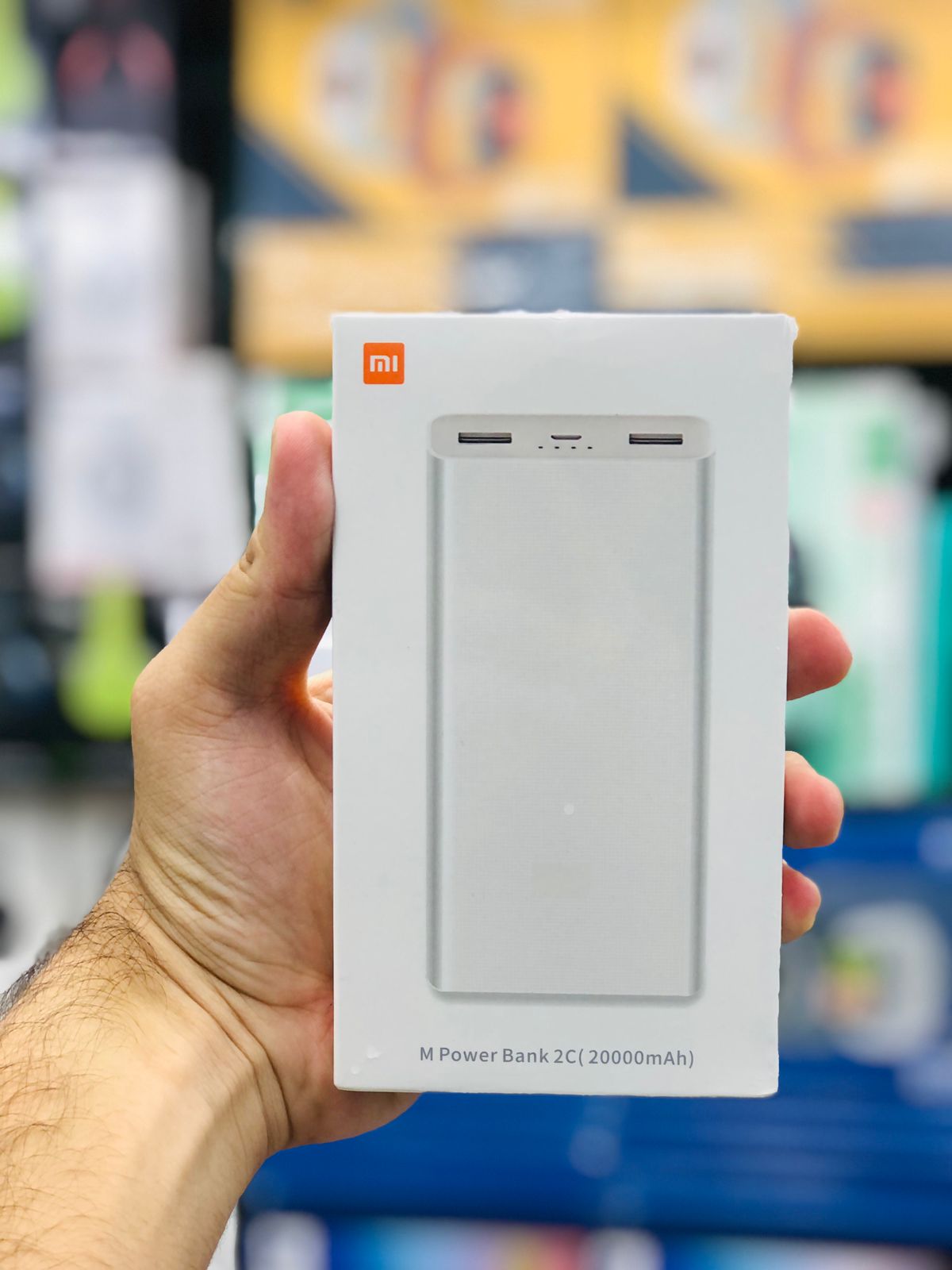 MI powerbank 20000mah,Xiaomi Redmi MI 20000mah Copy portable charging power | Mi Power Bank 2C 20000mAh | Dual USB Output | Fast Charging | Portable External Battery Pack price in Pakistan