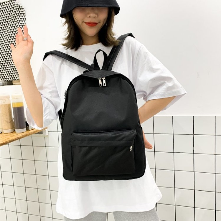 The Basic Canvas School Backpack 