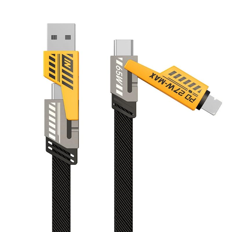 QS 4in1 Super Fast Data Cable 65W - Boost Your Charging — Order Now!