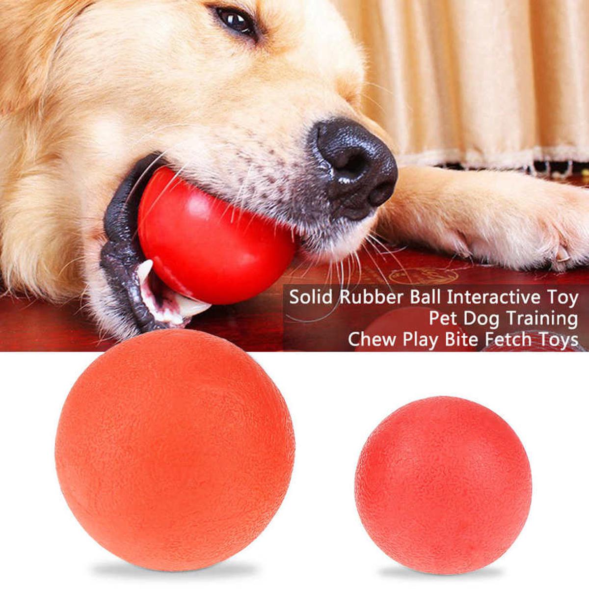 why do dogs balls turn red