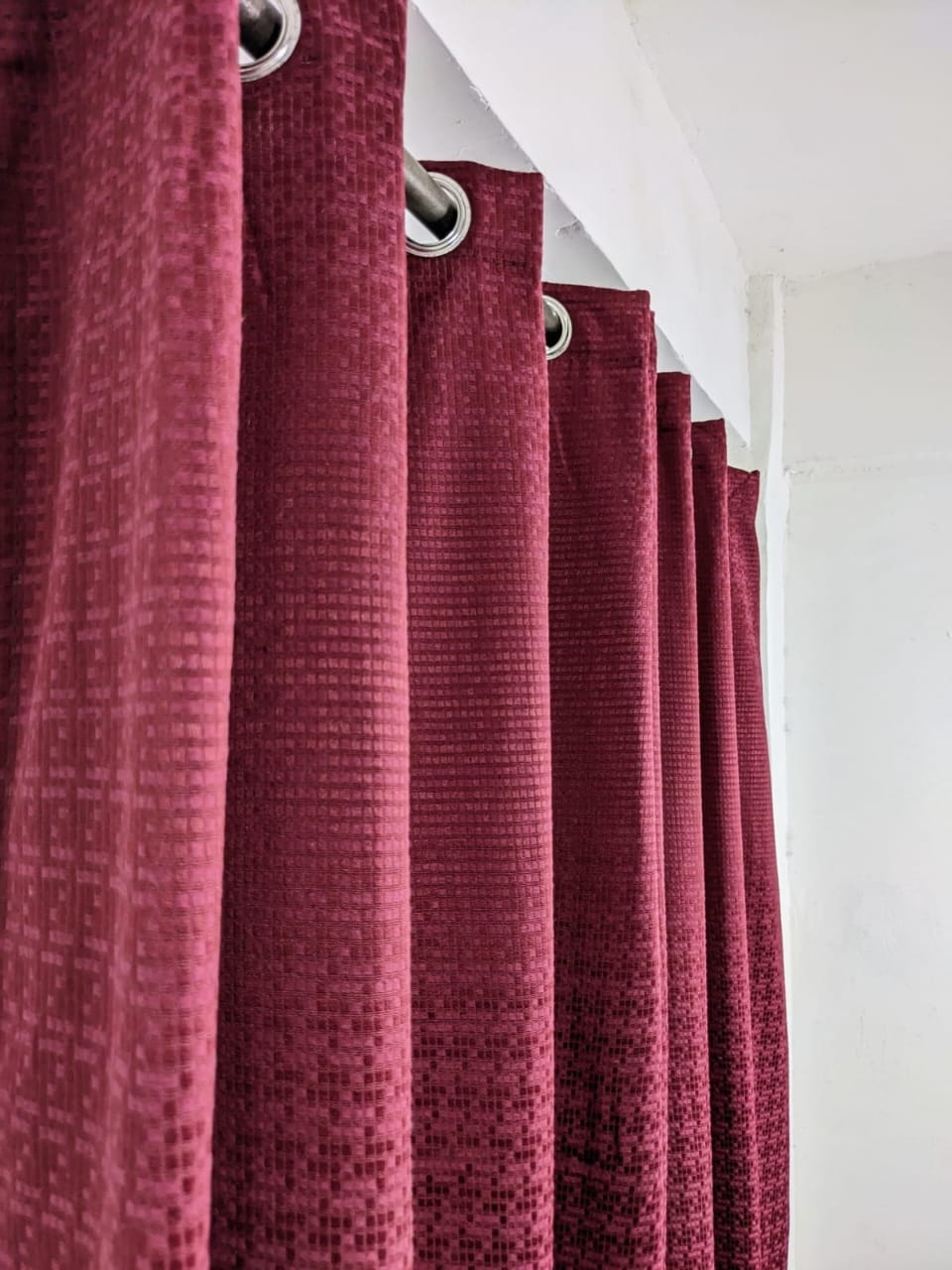 Solid Colours Ready Made  Curtains For Your Bedroom Window 1 PC