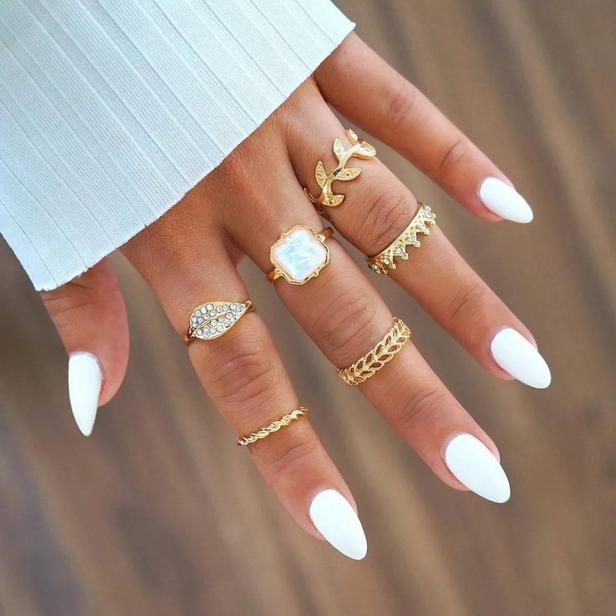 6 Pieces Rings/Set Hot Personality For Girls & Woman