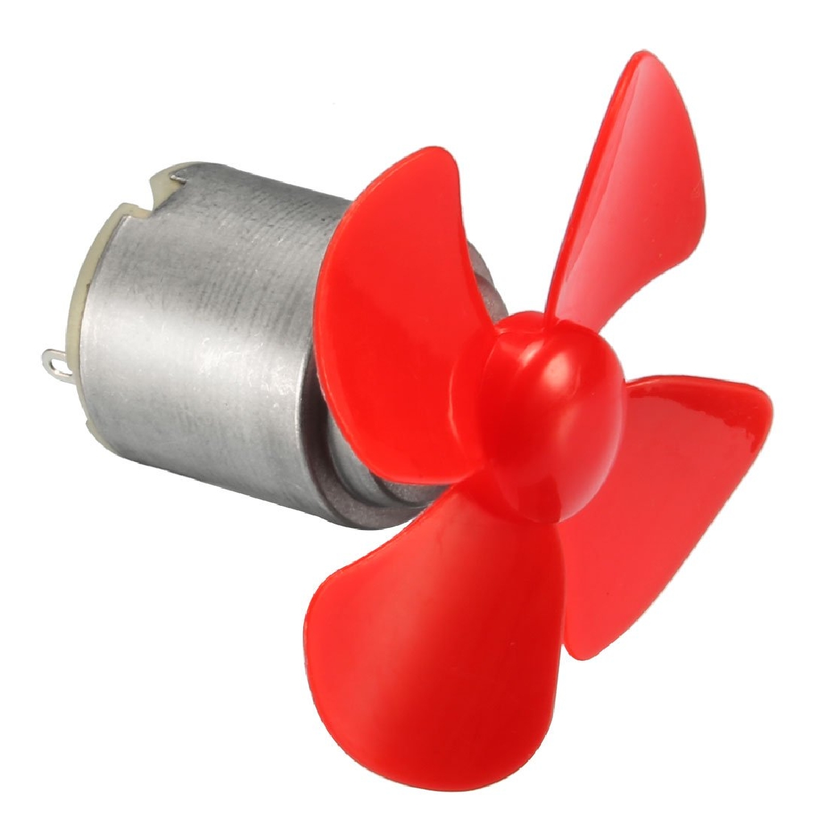 2Pairs 3V RS_140 DC Motors Plus 6cm Plastic Fan Propellers Set of DIY...