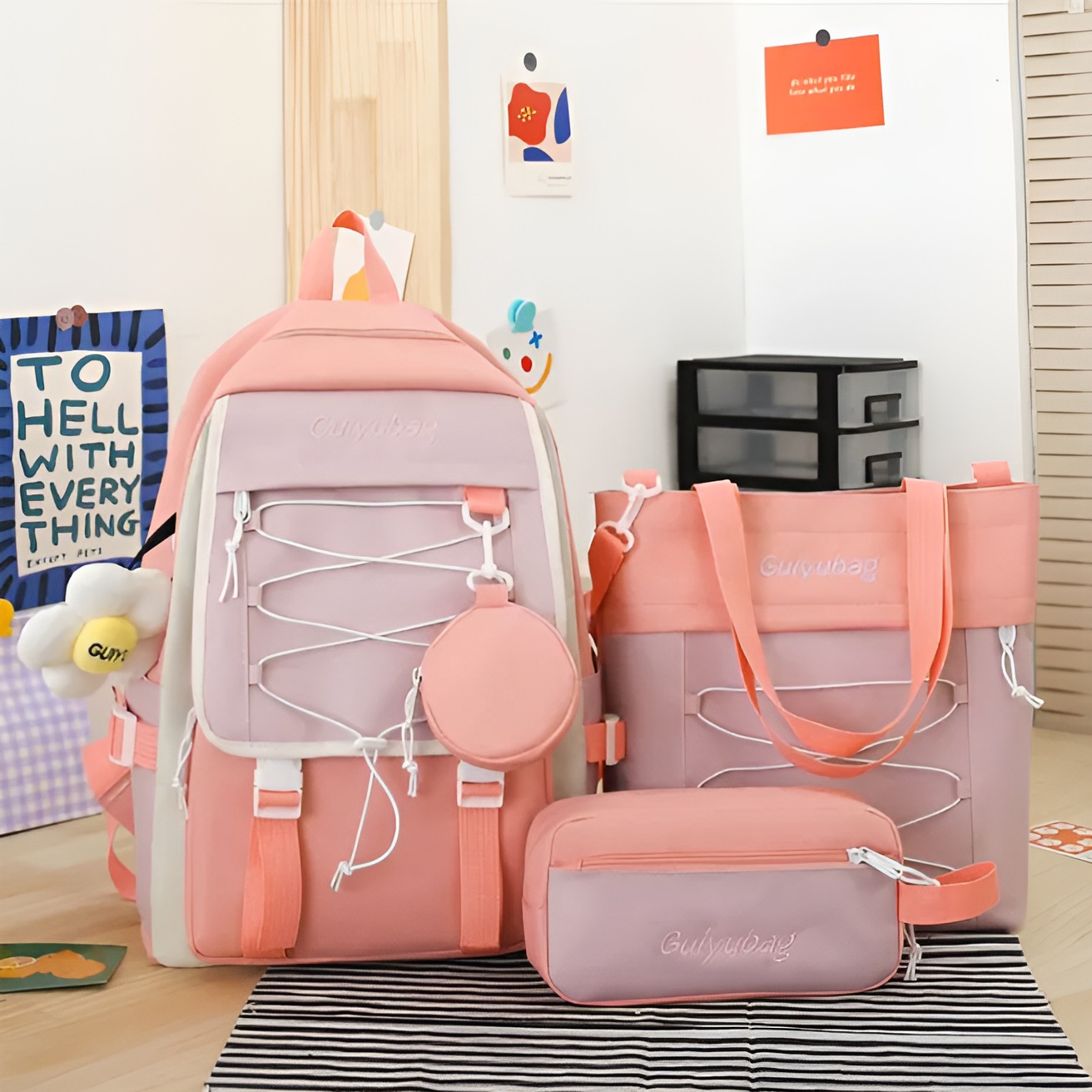 Fatin Multi Pieces Durable Imported Girl's Stylish Trendy Korean Style