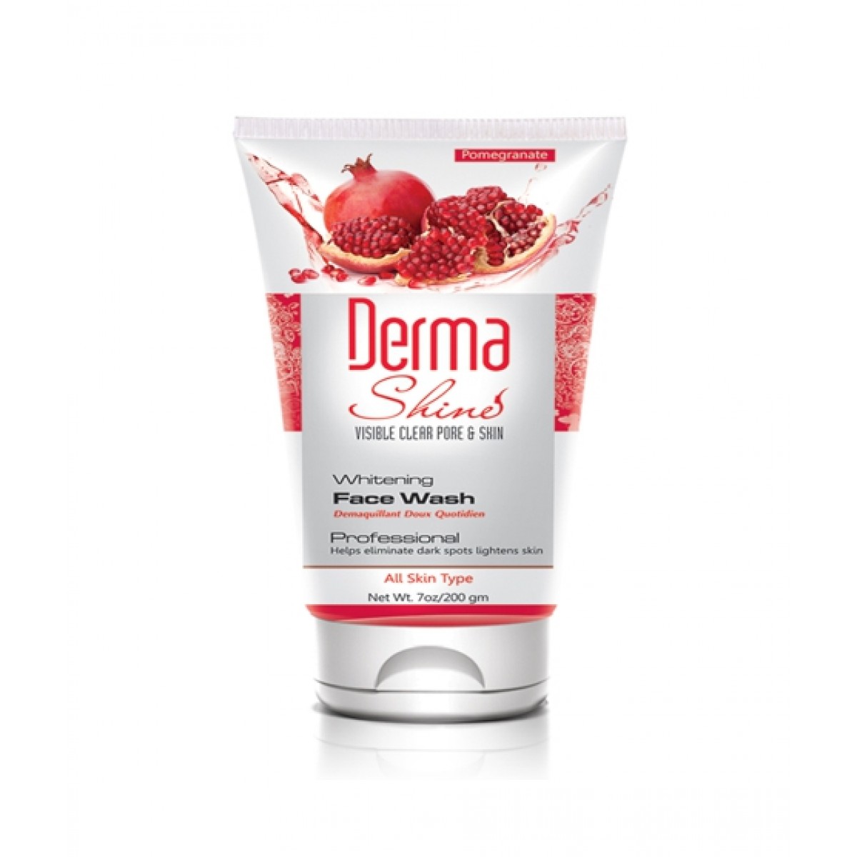 derma glow face wash