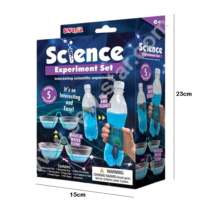 Science Experiment Set Sink and Float Interesting Scientific Experiments Easy DIY Kit For Kids