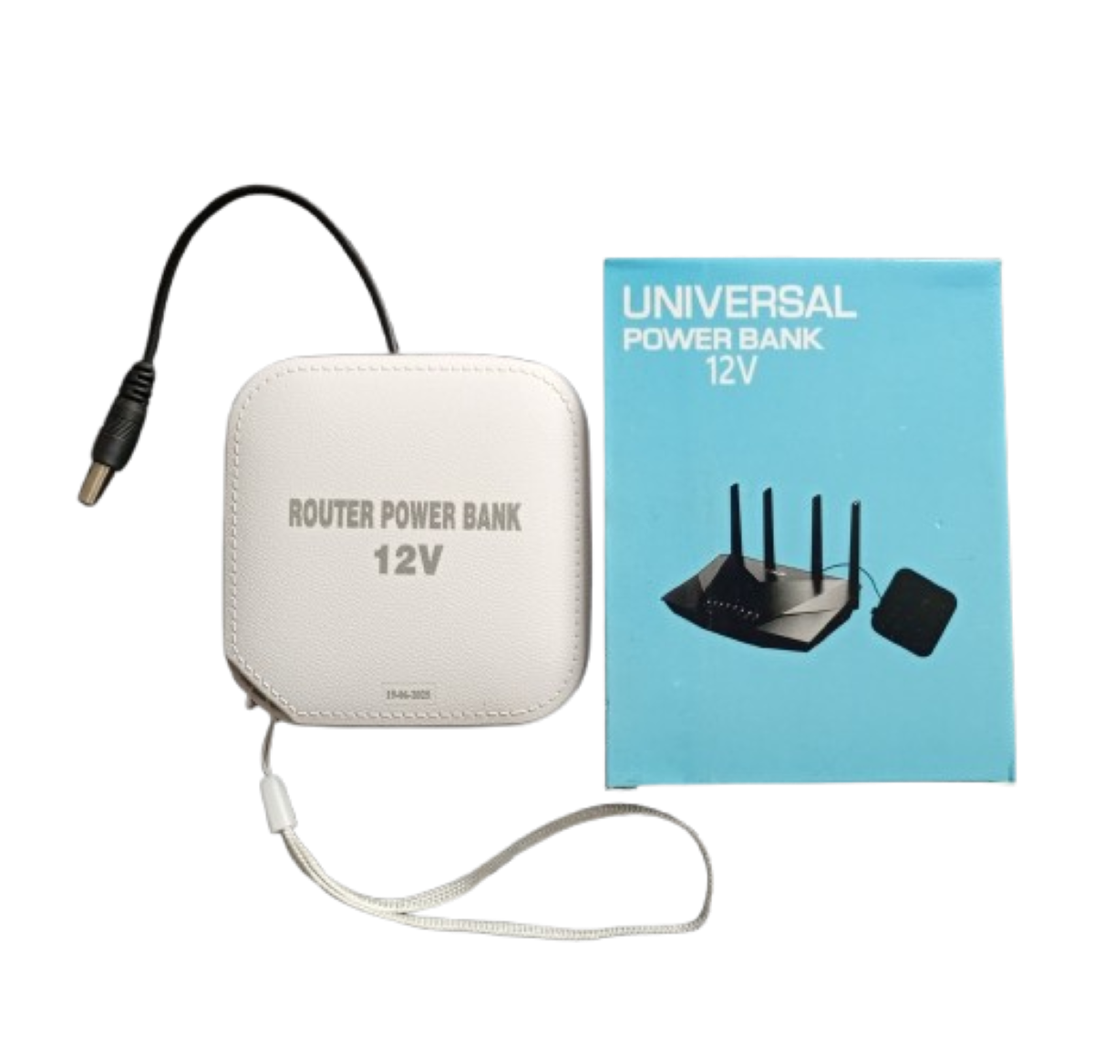 12V WiFi Router Power Bank with 4 Hours Backup – Full Automatic Mini UPS for 12V Internet Routers & ONU Devices, Uninterrupted Power Supply Battery Backup for Home