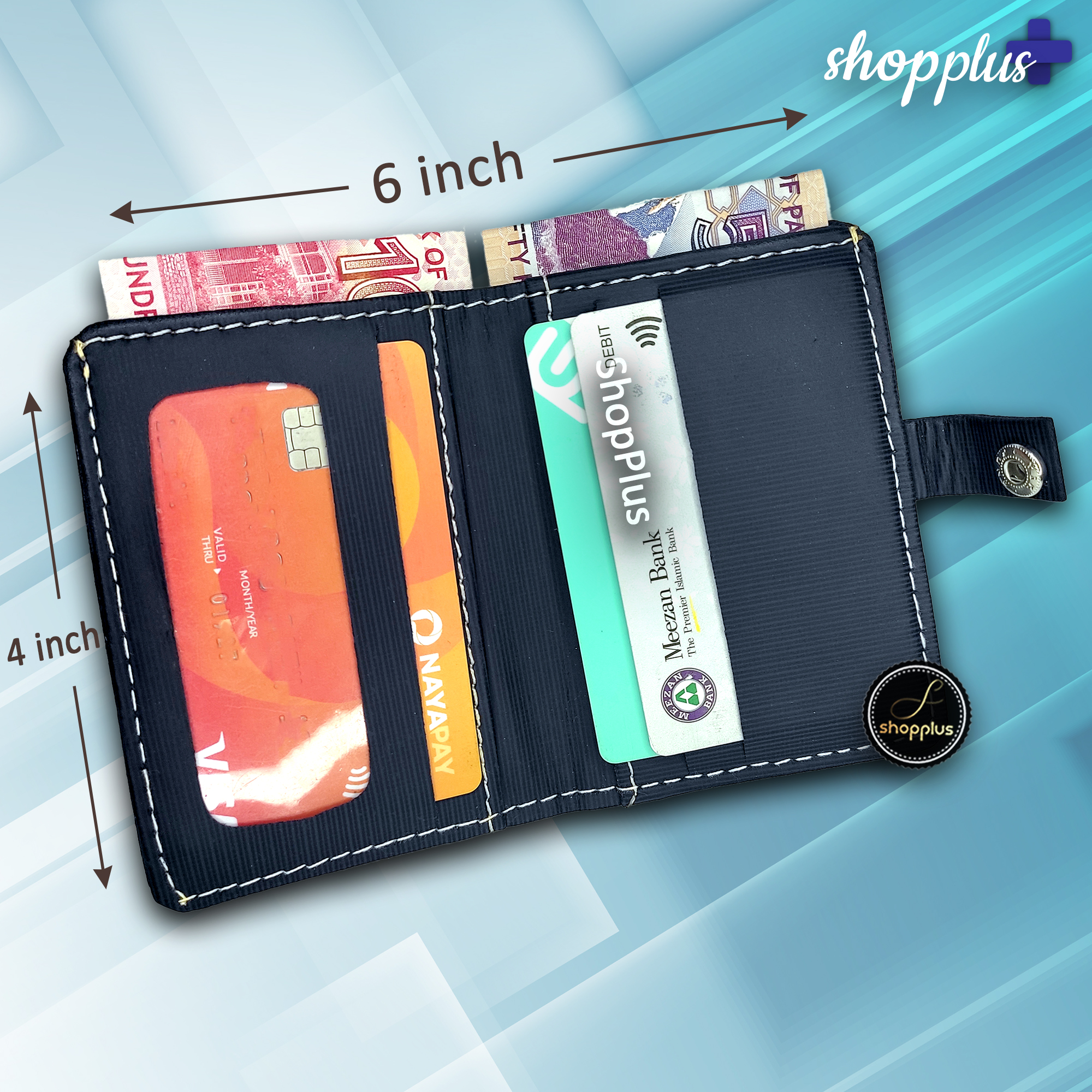 Small Wallet for Men and Boys | Slim and Smart Card Holder