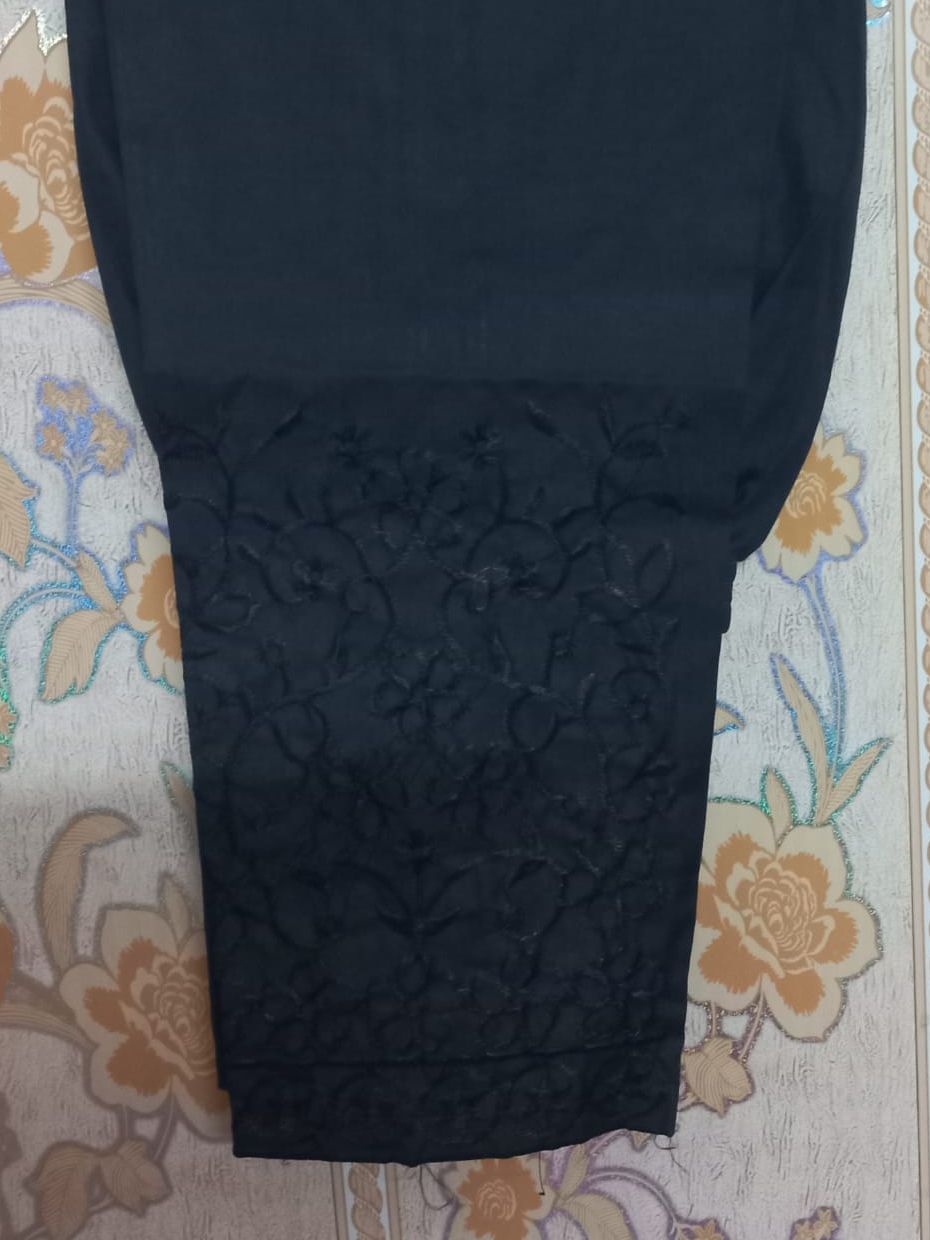Embroided Trouser Pant For Women Ladies / Elegant Culotte for girls