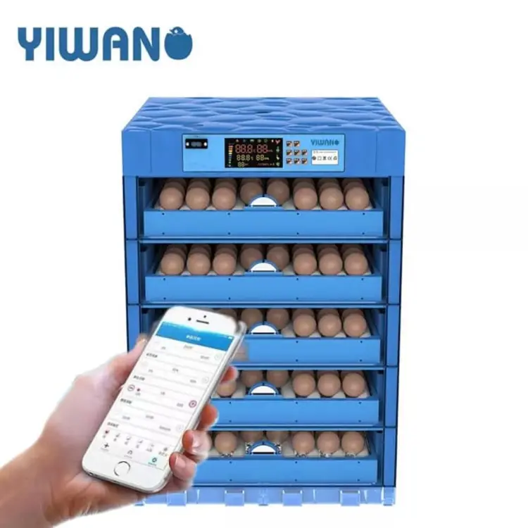  Egg Incubator, 128 Eggs Fully Automatic Poultry Hatcher Machine,  Led Candler Automatic Egg Turner Temperature Control, Chicken Incubators  Used to Hatch Chickens Bird Egg,D : Patio, Lawn & Garden