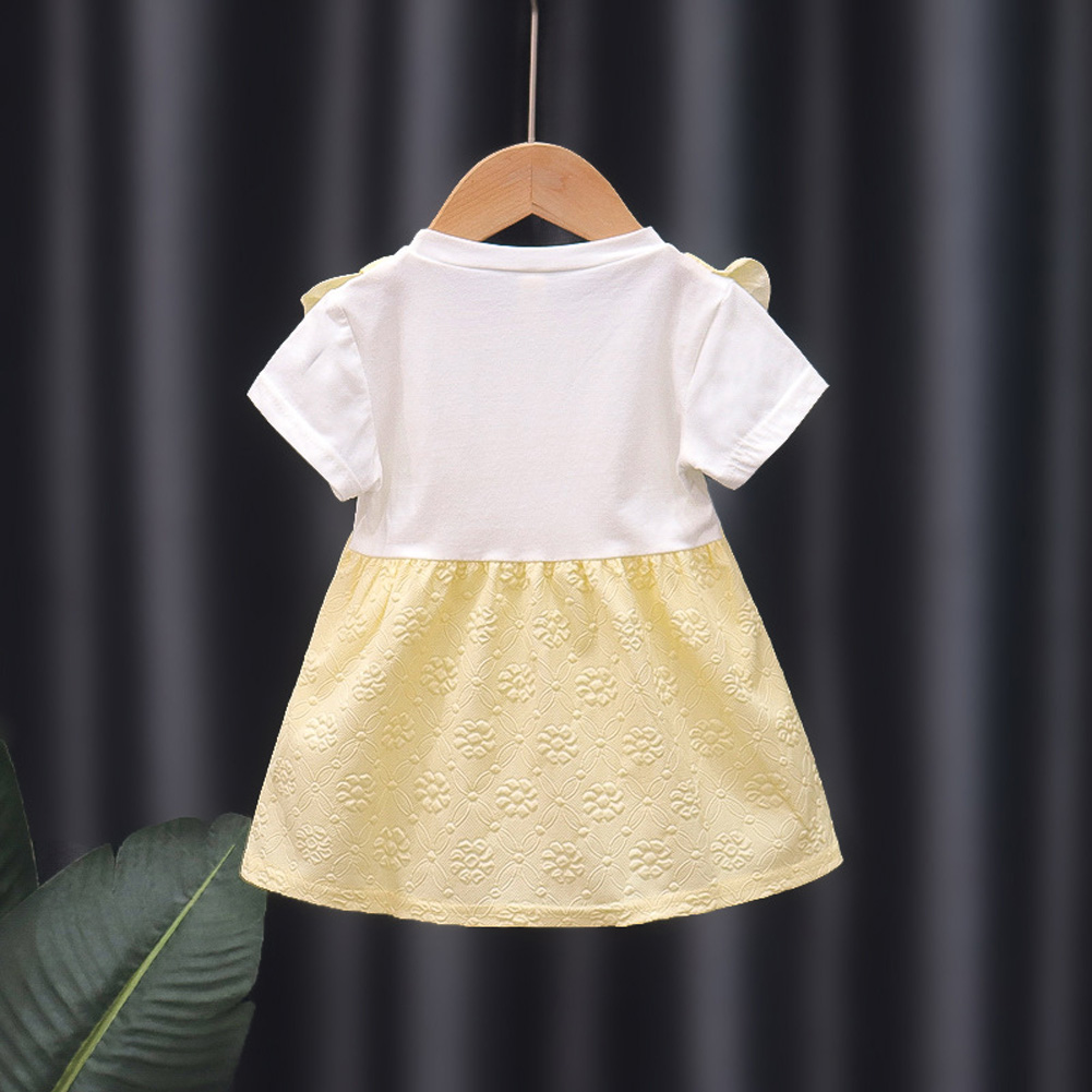 Gold summer cheap dress