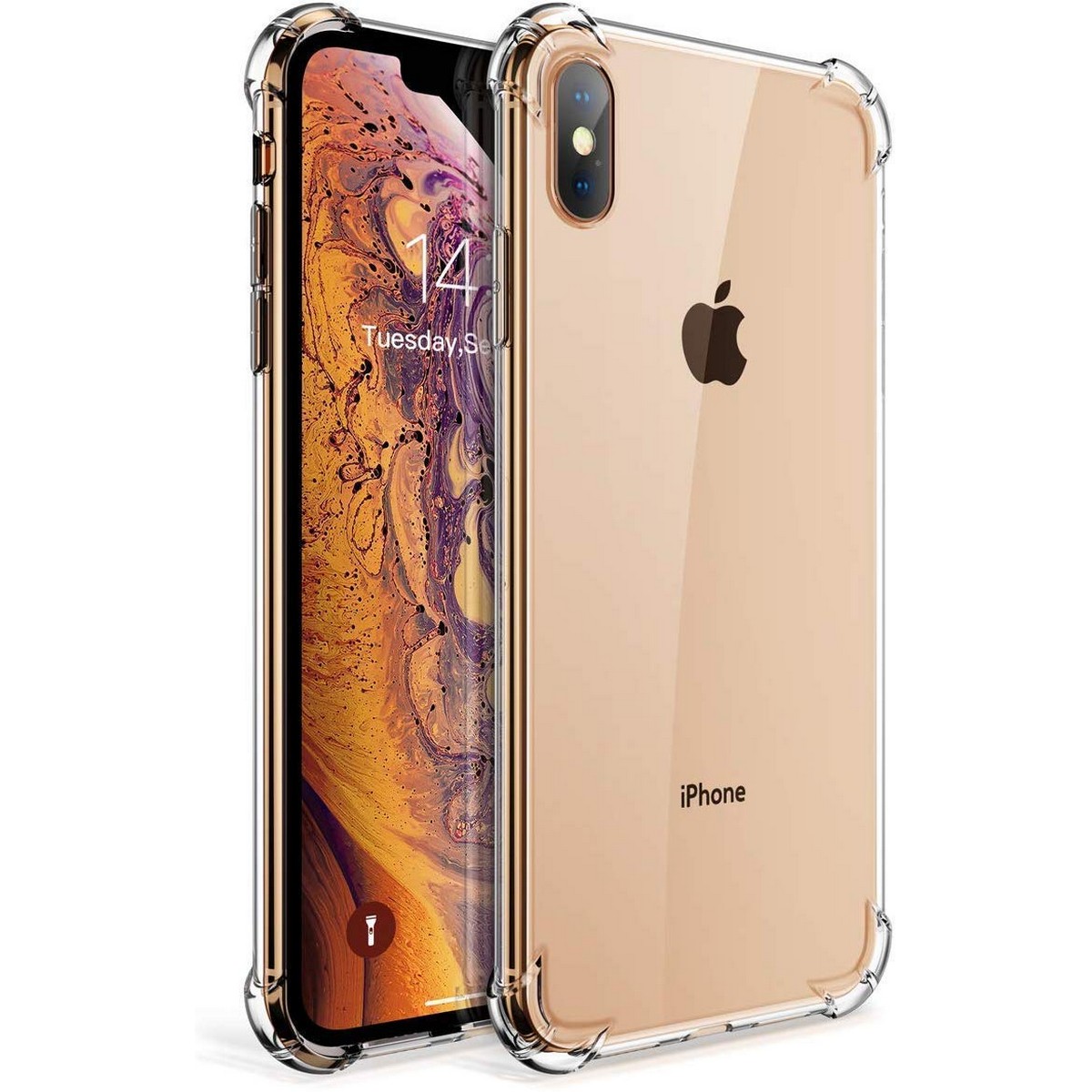 iPhone X Max / Xs Max Transparent Soft Silicone Back Cover TPU Case With  Camera Protection | Daraz.pk