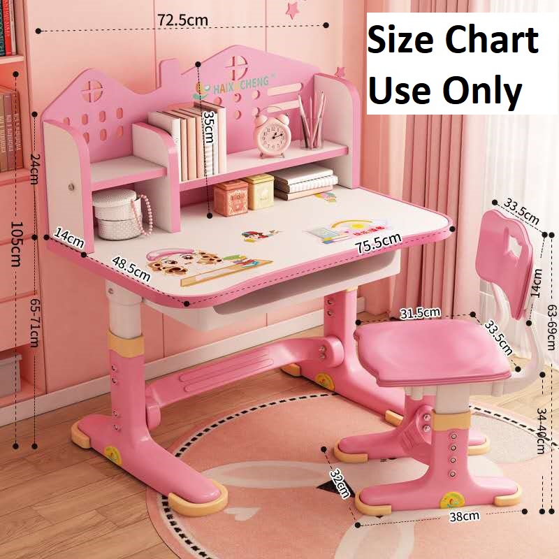 Study Table Chair Kids Boys Girls Imported Age 3-10 Years