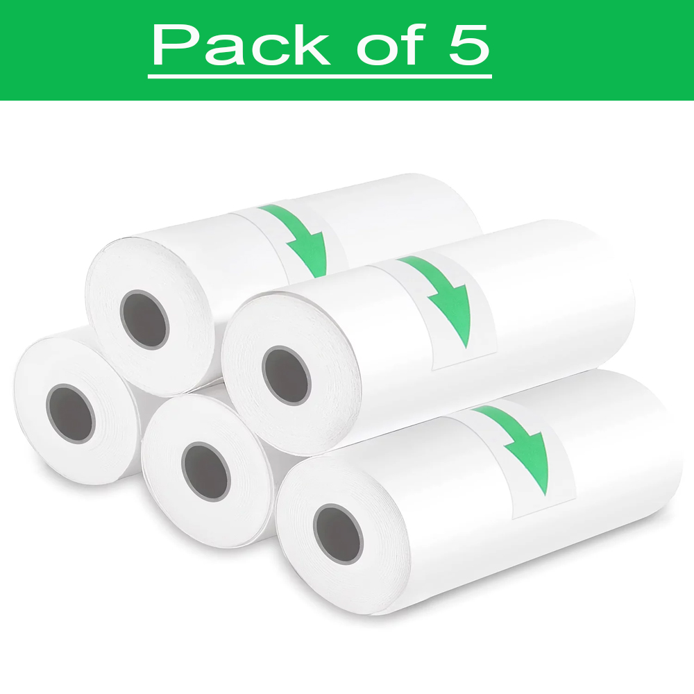 Thermal Printer Printing Self Adhesive Paper Roll 57*25mm for Portable ...