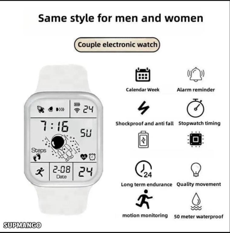 Digital Led Watch For Man New Design Sport Watch For Men Waterproof Digital Student Sport Watch Digital Unisex Sports Watches Digital Watch With Alarm Clock - Sport Digital Watch - Kids Watches For Boys