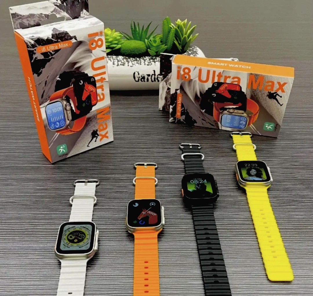 i8 ultra max smart watch series 8 | New Smartwatch Latest | For IOS and Android | sports fitness Watch | Hi watch i8 pro smart watch | Bluetooth Calling Scroll feature Full Screen Touch |