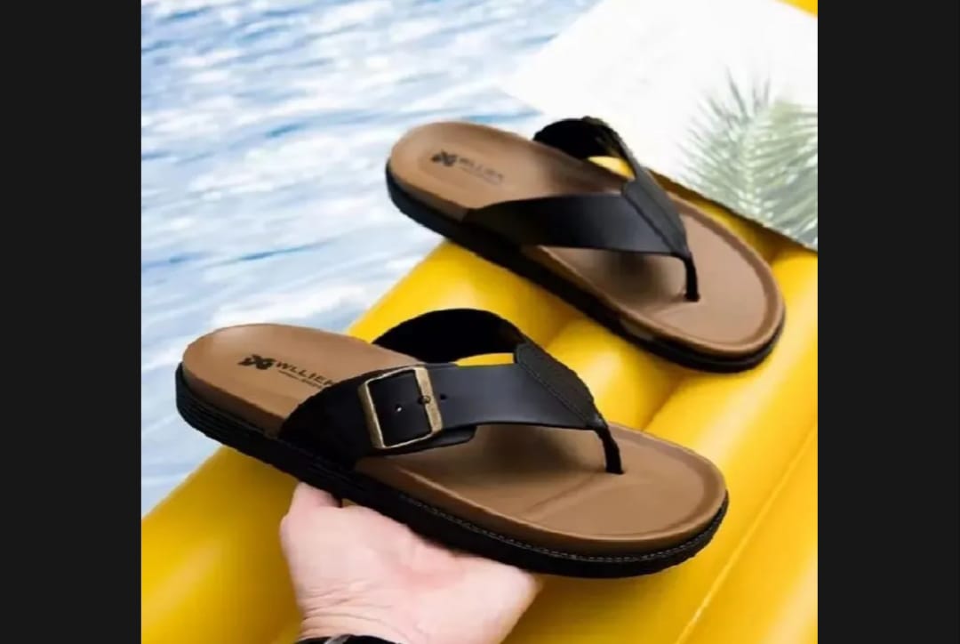 New Style Flip Flops Slippers for Boys Stylist Chappal for Men New Arrival High Quality Non-Slip PU Rubber Comfortable Leigth Weight Beach Sandal for Outdoor and Indoor use