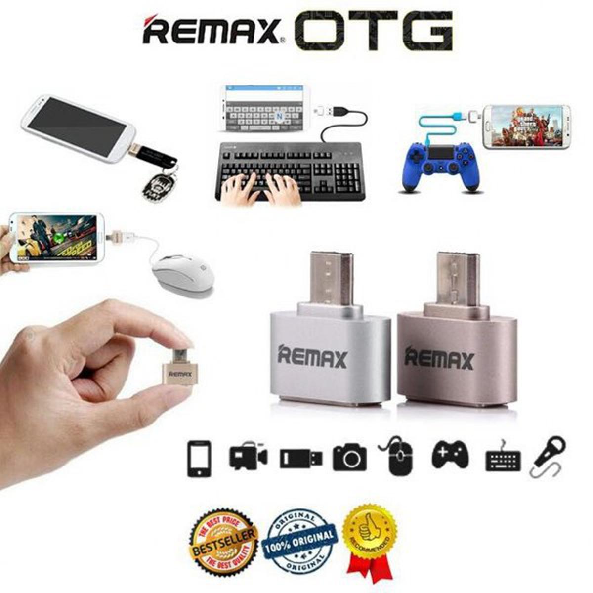 REMAX USB Type C OTG Adapter-USB to Type-C Adapter Travel Converter- Best Quality , Type-C OTG Adapter Assorted Color, Type C OTG (REMAX) USB 3.0 Connector For Connects Your Smartphone With a USB, Keyboard, Mouse Etc