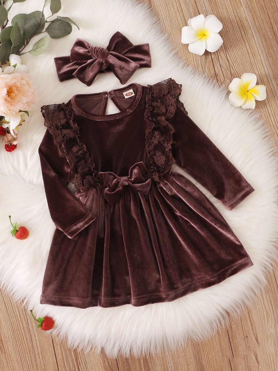 Velvet Maxi Dress Velvet Dress For Girl Kid Birthday Dress Kids Red Color  Dress For Baby Girl Buy Kids Velvet Dresses Online At Best