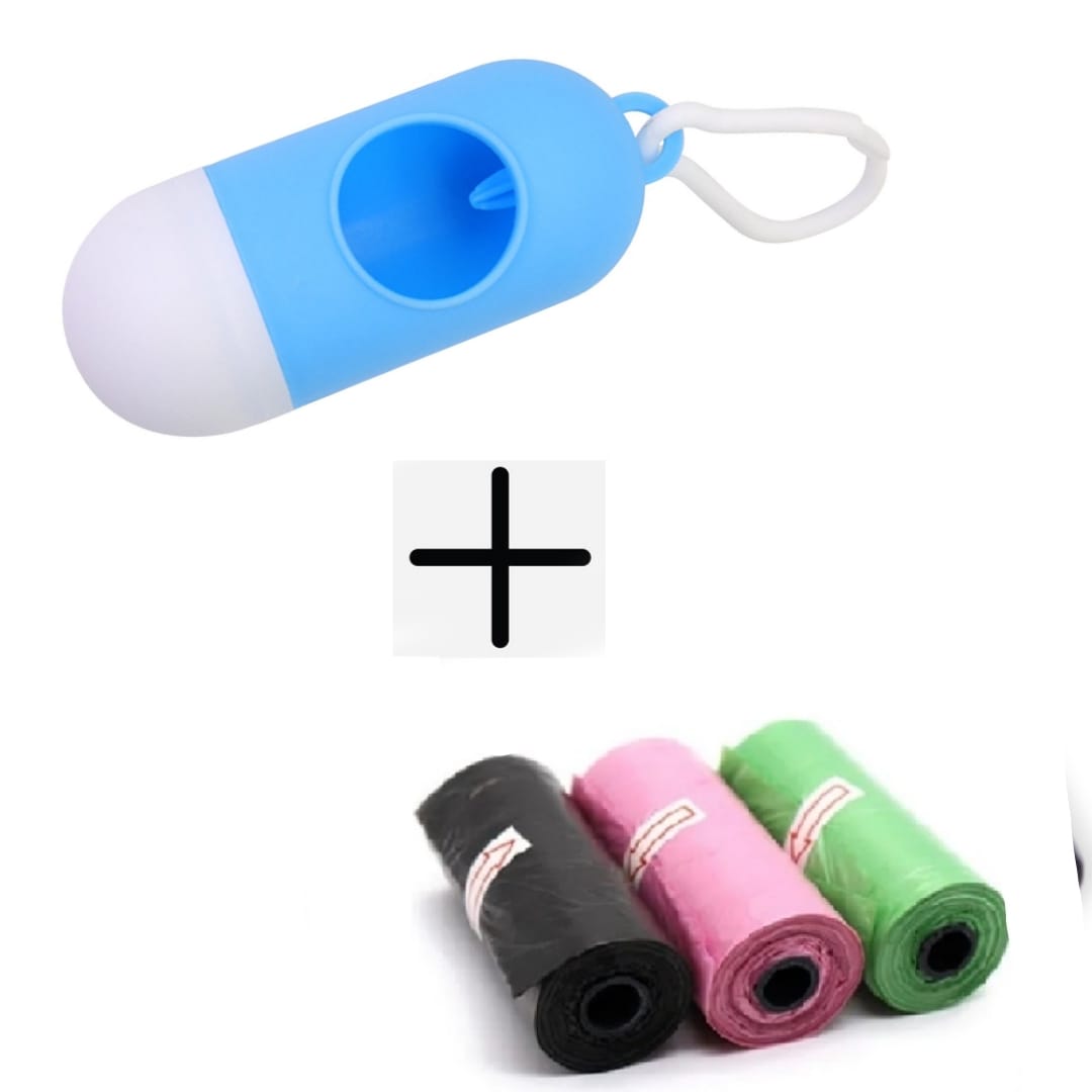 01 Dispenser + 03 Rolls Disopsable Baby Diapers Bag Box Kit Portable Baby Diapers Platics Bags Pet Waste Bag Box Kit Portable Baby Diapers Platics Bags Rubbish Bags Garbage Bag Removable Box Nappy Bag with Rope/hooks