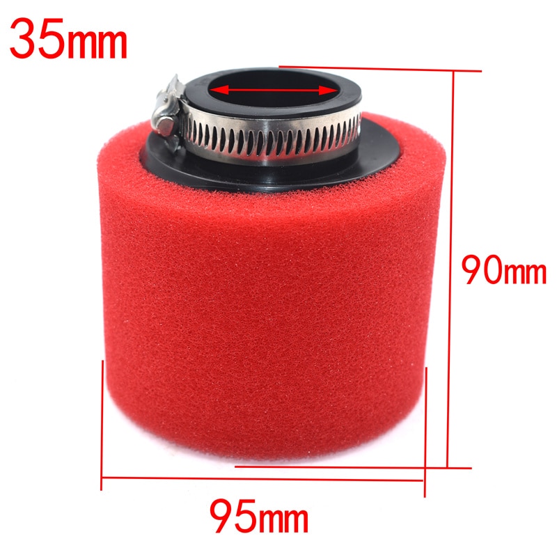 Red Power 38mm Air Filter Clearner For Honda TRX 250 TRX250 ATV Quad 4 Wheeler E - Foto 8