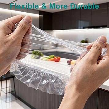 6 Shower Cap Reusable Waterproof - Large Plastic Shower Caps Hair Treatment Deep Conditioning Cap Shower Hat Hair Care Bathing Travel Essentials Washable Cover Women Men Long Hair