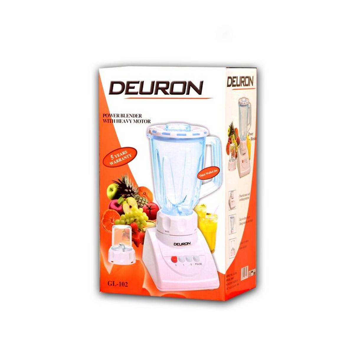 Deuron GL 102 Blender Grinder White