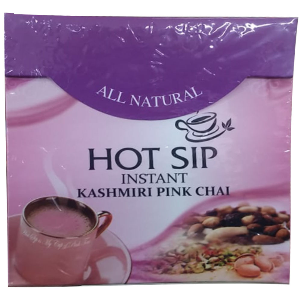 All Natural Hot Sip Instant Kashmiri Pink Chai (25 Tea Bags) Daraz.pk