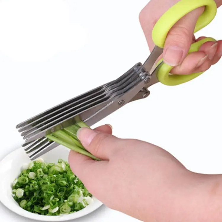 5 Layer Stainless Steel Vegetable Scissor/Cutter