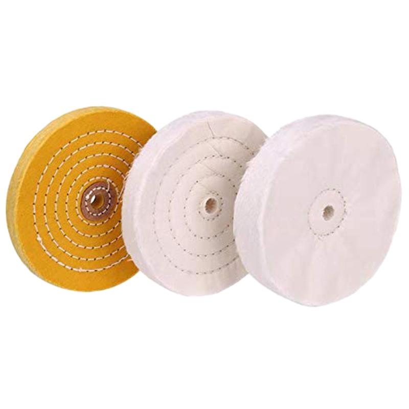 3 Piece 6 Inch Mirror Polishing Wheel Set Cotton Wheel For Bench Grinder Tools With 1 2 Inch Arbor Hole Buy Online At Best Prices In Pakistan Daraz Pk