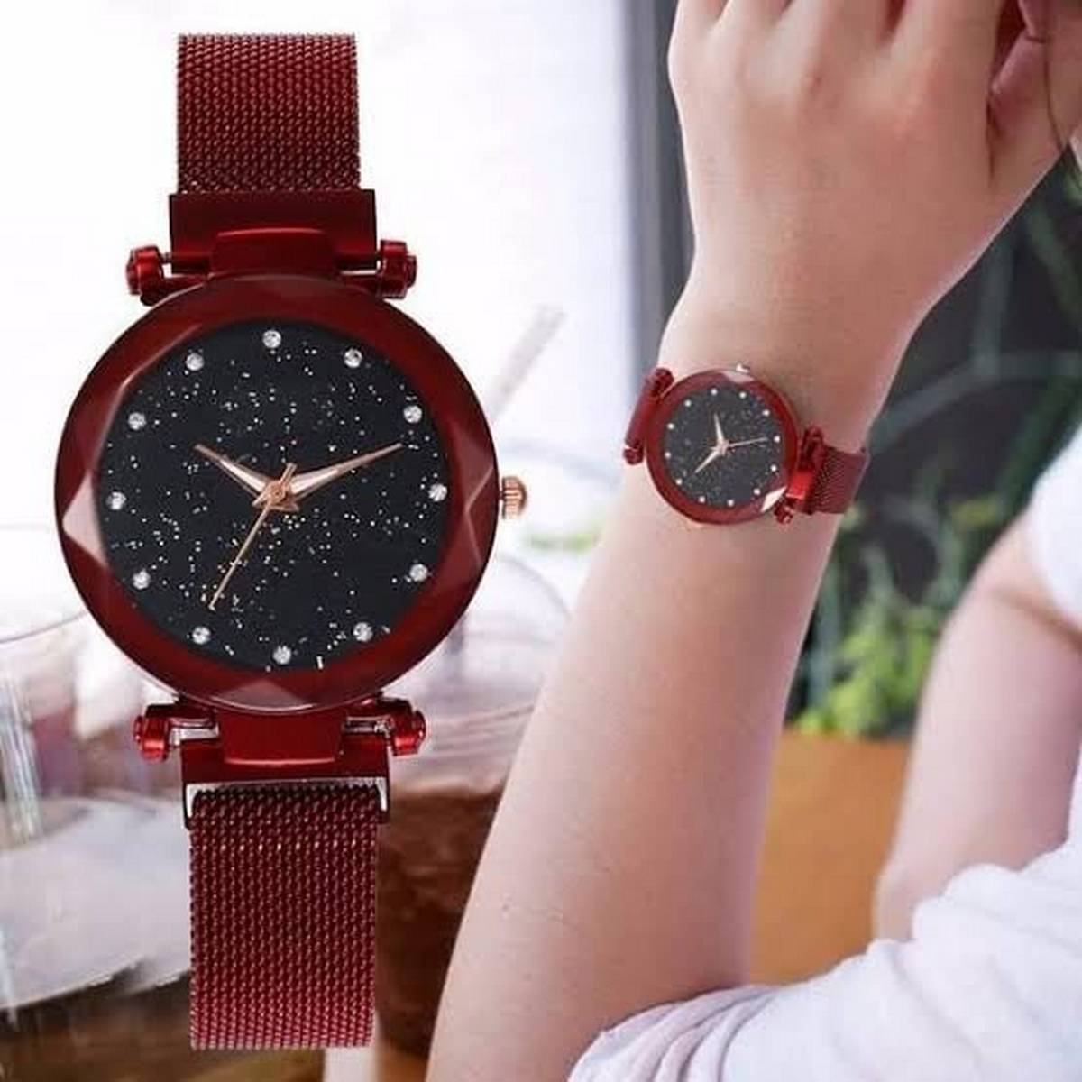 maroon watch