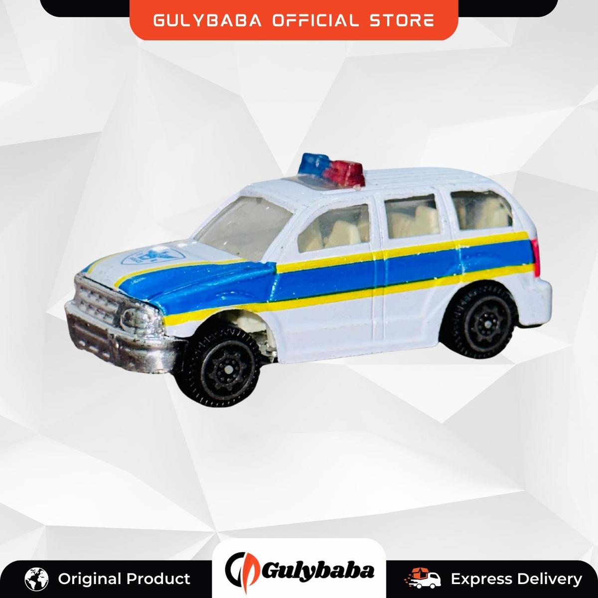 Maisto Metal Body Police Car 8cm | Daraz.pk
