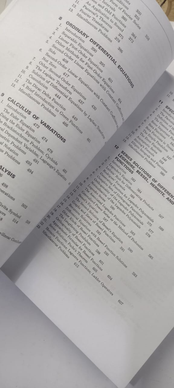 Mathematical Methods in the Physical Sciences 3rd Edition by Mary L ...